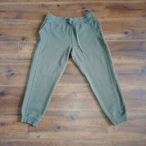 Lululemon Scuba High-rise full-length joggers Green Sweatpants size women's 12